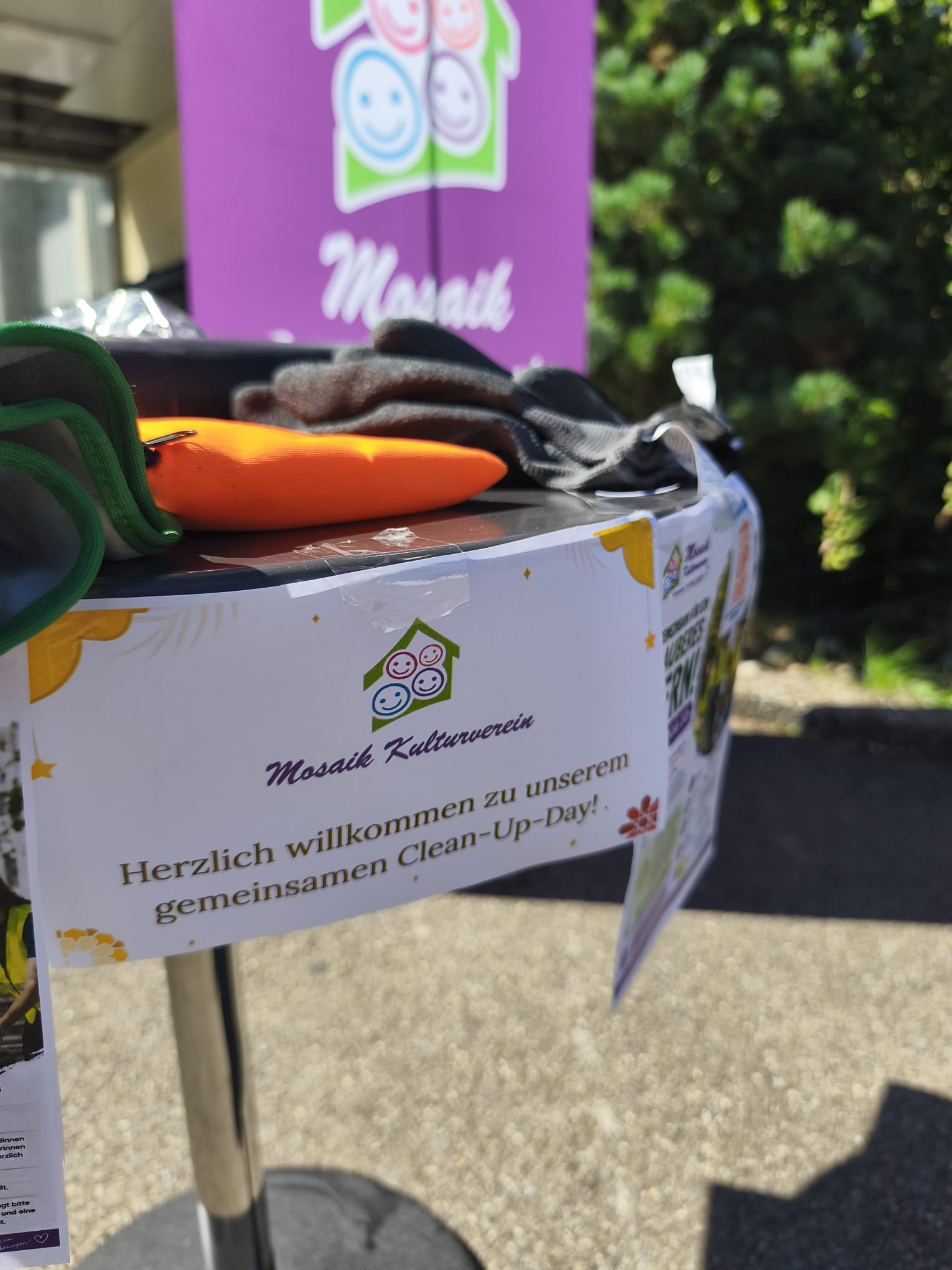 Mosaik Clean-Up-Day 2026 – Einsatz für ein sauberes Bern